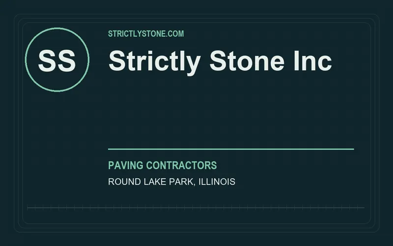 Strictly Stone Inc in Round Lake Park, Illinois
