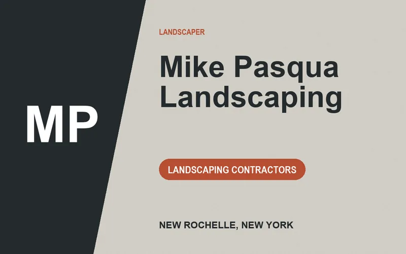 Mike Pasqua Landscaping in New Rochelle, New York