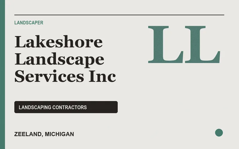 Lakeshore Landscape Services Inc in Zeeland, Michigan