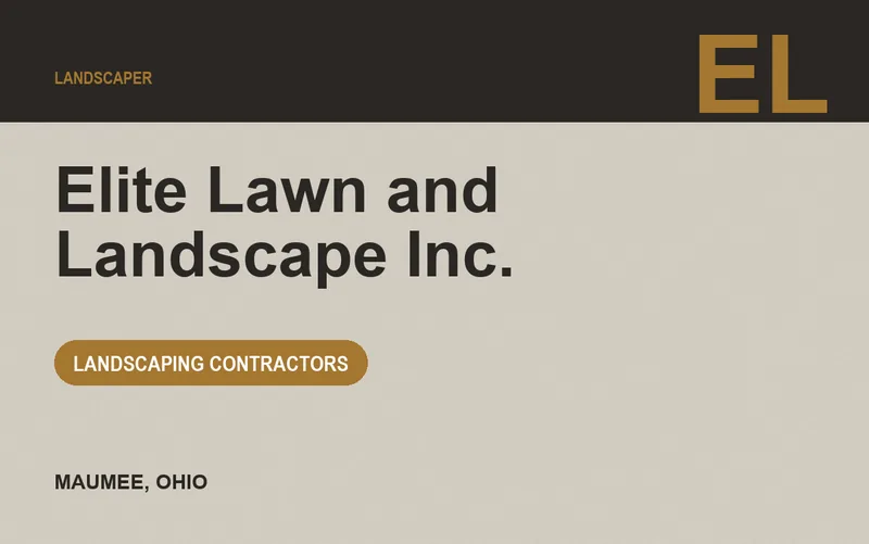 Elite Lawn and Landscape Inc. in Maumee, Ohio