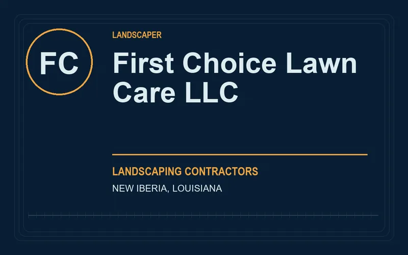 First Choice Lawn Care LLC in New Iberia, Louisiana