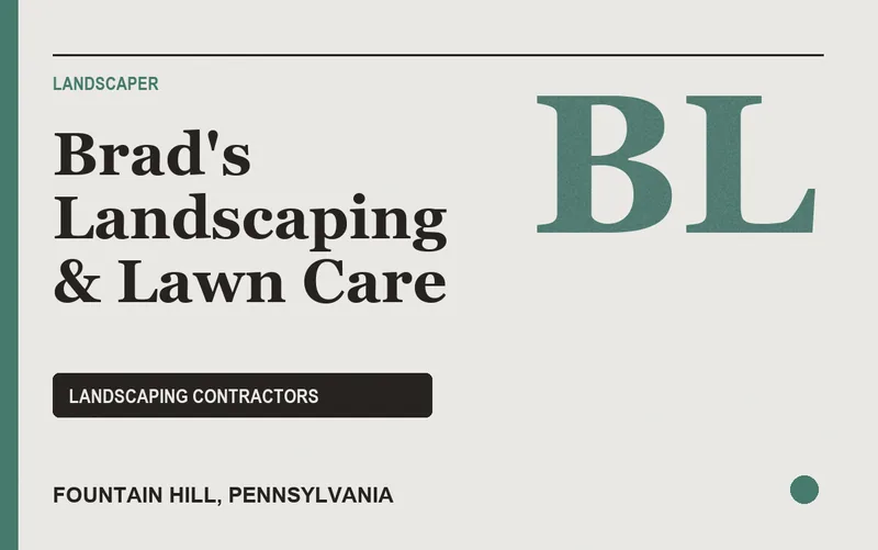 Brad's Landscaping & Lawn Care in Fountain Hill, Pennsylvania
