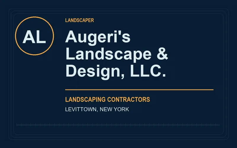 Augeri's Landscape & Design, LLC. in Levittown, New York