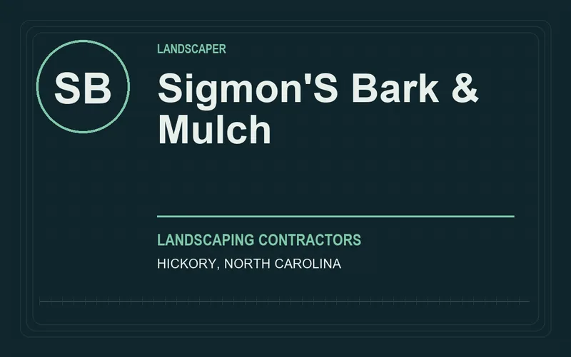 SIGMON'S BARK & MULCH in Hickory, North Carolina