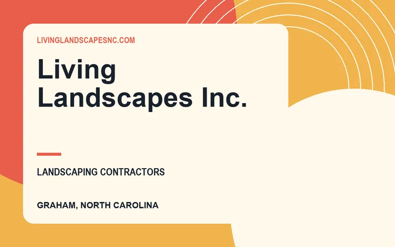 Living Landscapes Inc. in Graham, North Carolina