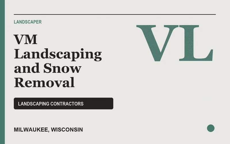 VM Landscaping and Snow Removal in Milwaukee, Wisconsin