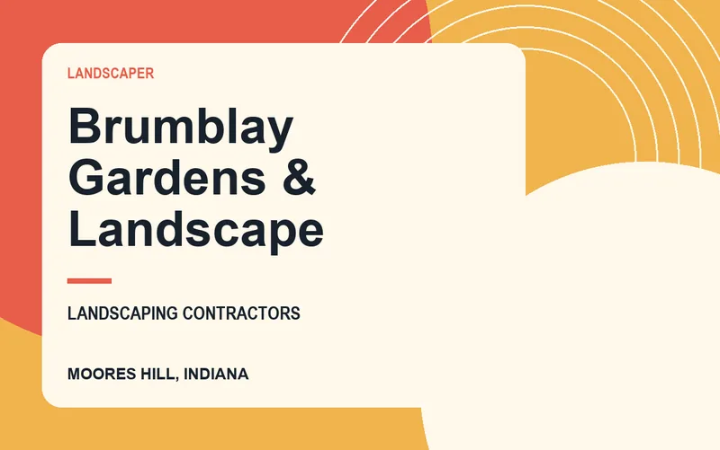 Brumblay Gardens & Landscape in Moores Hill, Indiana