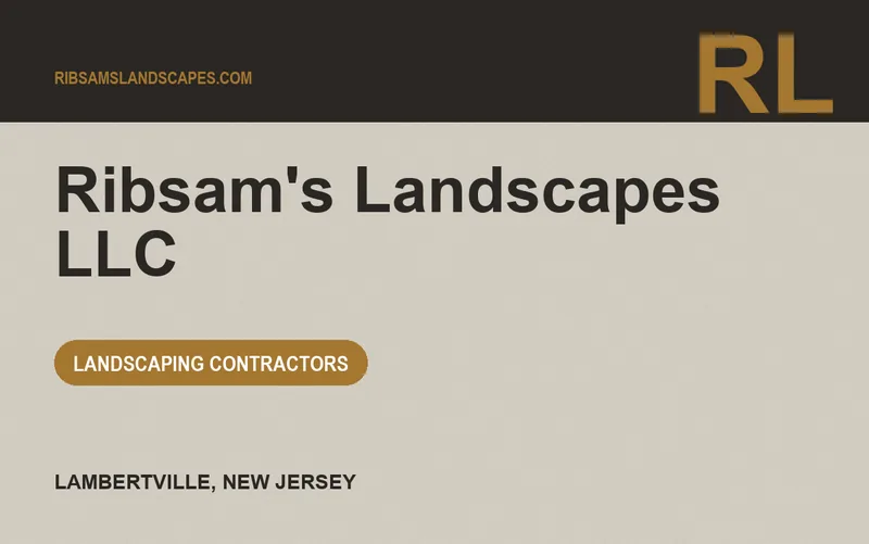 Ribsam's Landscapes LLC in Lambertville, New Jersey