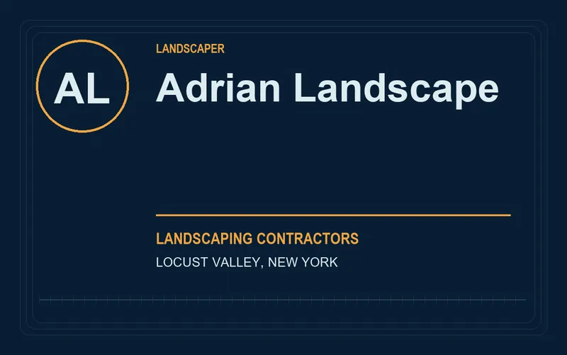 Adrian Landscape in Locust Valley, New York