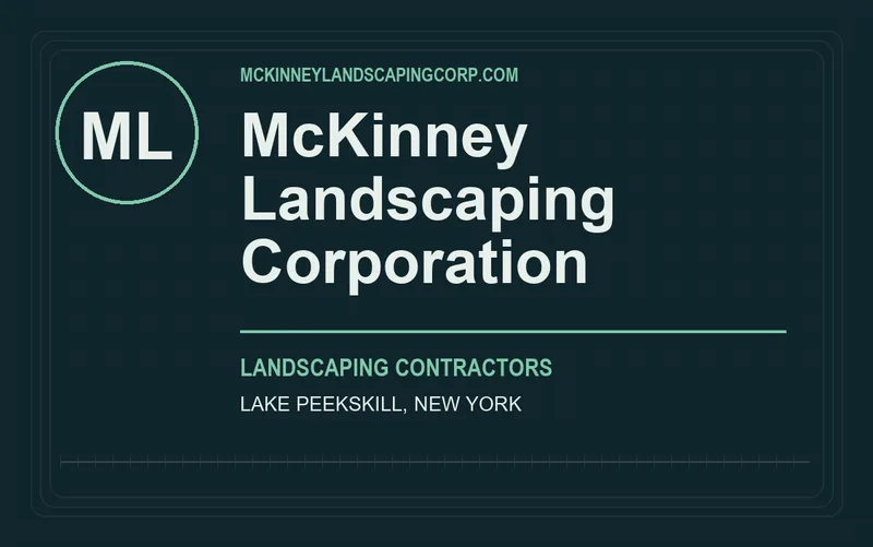 McKinney Landscaping Corporation in Lake Peekskill, New York