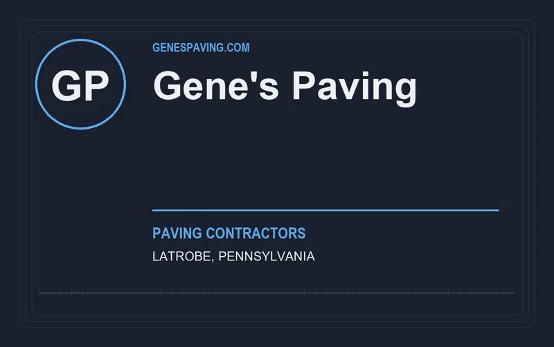 Gene's Paving in Latrobe, Pennsylvania