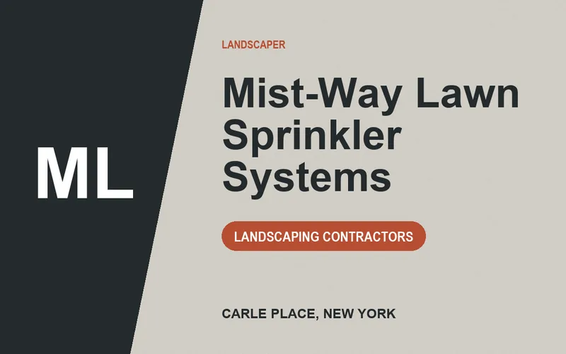 Mist-Way Lawn Sprinkler Systems in Carle Place, New York