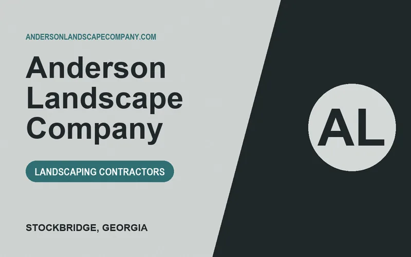 Anderson Landscape Company in Stockbridge, Georgia