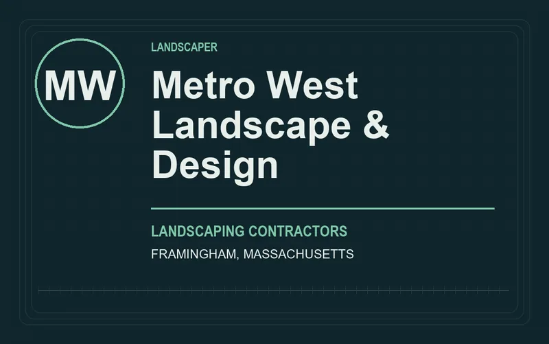 Metro West Landscape & Design in Framingham, Massachusetts