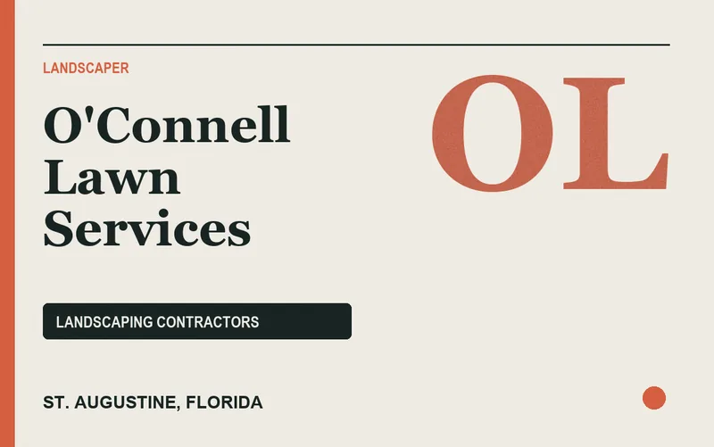 O'Connell Lawn Services in St. Augustine, Florida