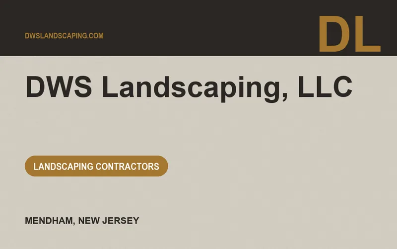 DWS Landscaping, LLC in Mendham, New Jersey