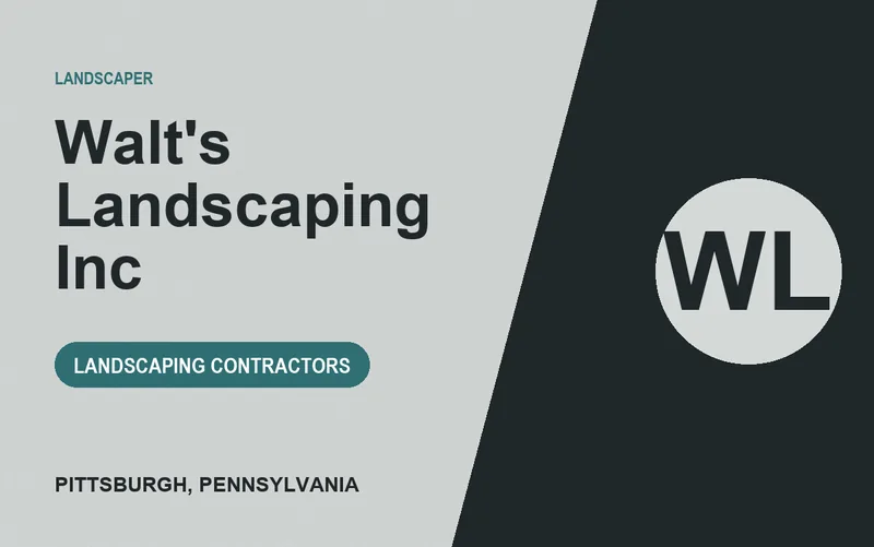 Walt's Landscaping Inc in Pittsburgh, Pennsylvania