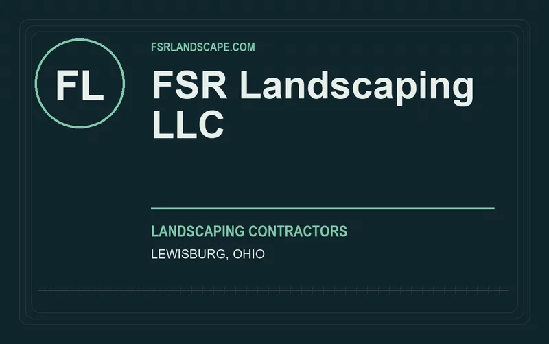 FSR Landscaping LLC in Lewisburg, Ohio