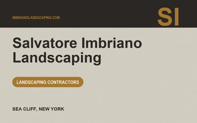 Salvatore Imbriano Landscaping in Sea Cliff, New York
