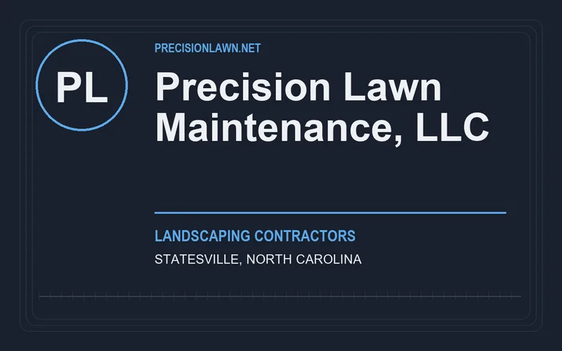 Precision Lawn Maintenance, LLC in Statesville, North Carolina