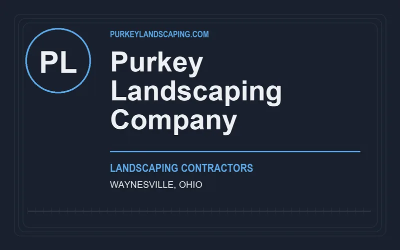 Purkey Landscaping Company in Waynesville, Ohio
