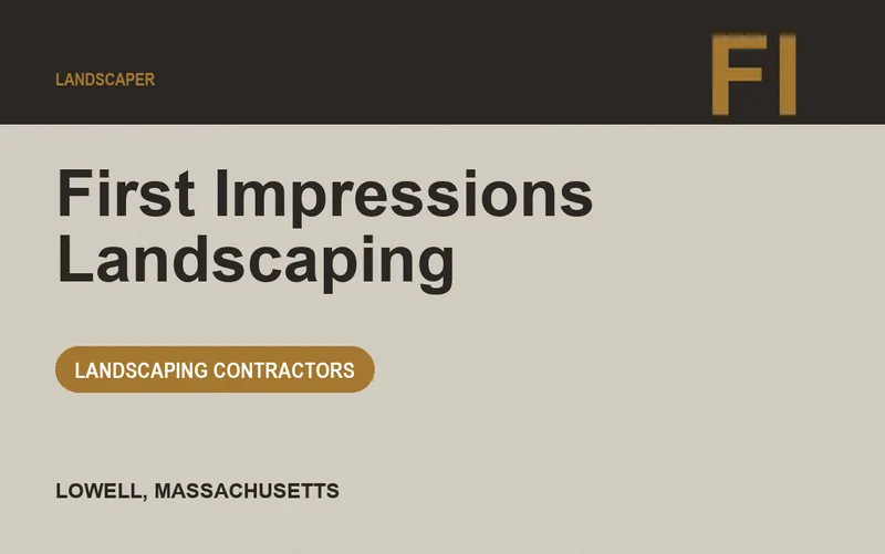 First Impressions Landscaping in Lowell, Massachusetts