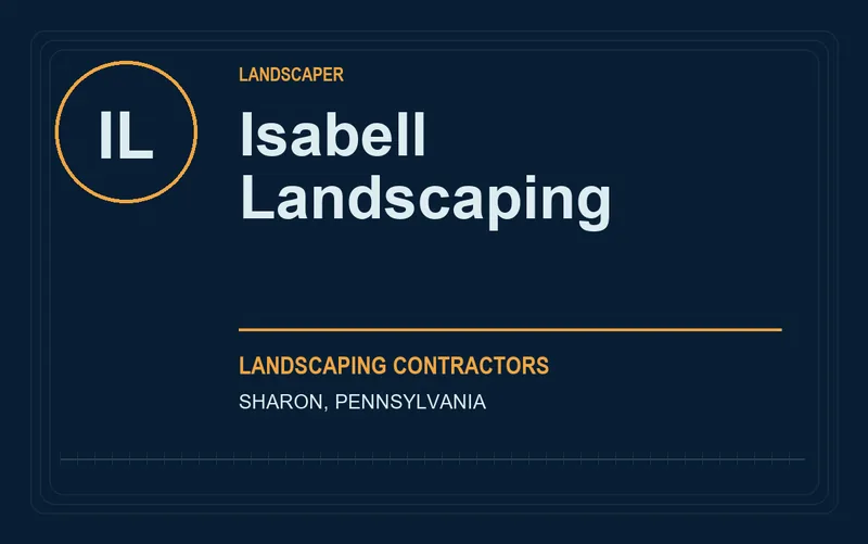 Isabell Landscaping in Sharon, Pennsylvania