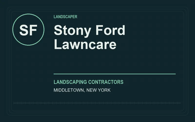Stony Ford Lawncare in Middletown, New York