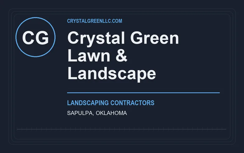 Crystal Green Lawn & Landscape in Sapulpa, Oklahoma