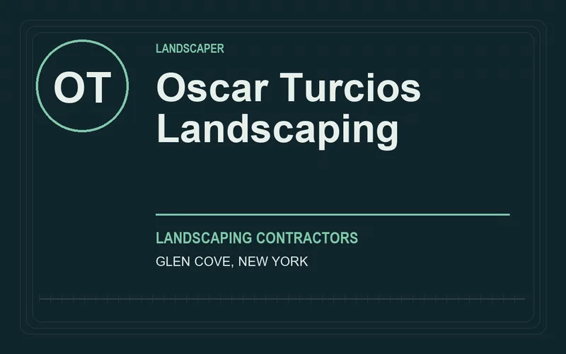 Oscar Turcios Landscaping in Glen Cove, New York