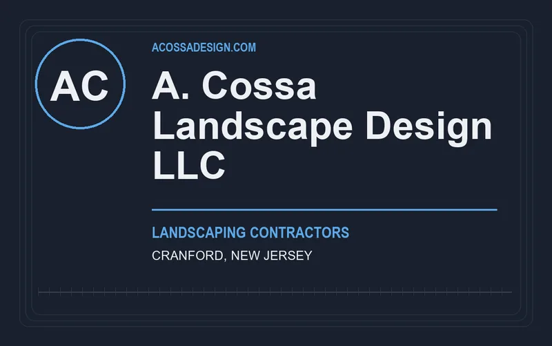 A. Cossa Landscape Design LLC in Cranford, New Jersey