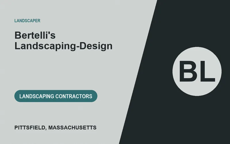Bertelli's Landscaping-Design in Pittsfield, Massachusetts