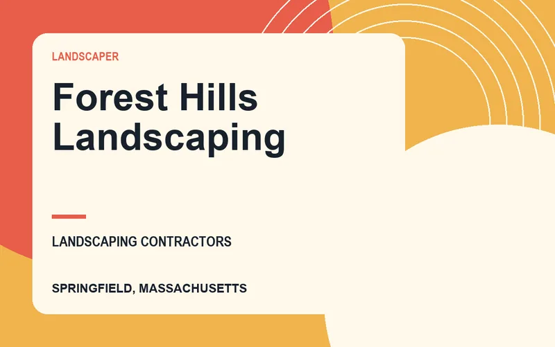 Forest Hills Landscaping in Springfield, Massachusetts