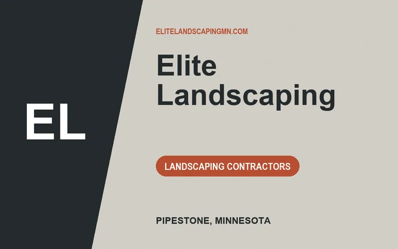 Elite Landscaping in Pipestone, Minnesota