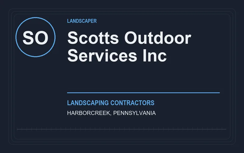Scotts Outdoor Services Inc in Harborcreek, Pennsylvania