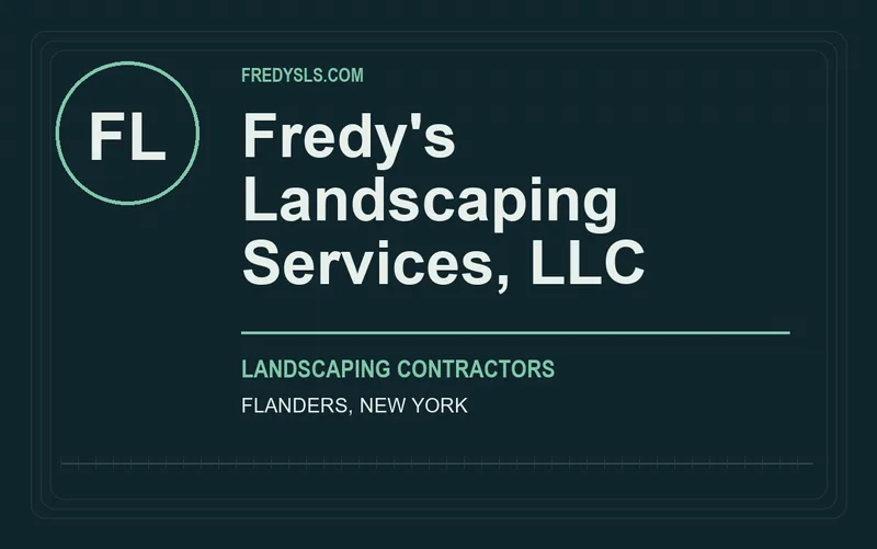 Fredy's Landscaping Services, LLC in Flanders, New York