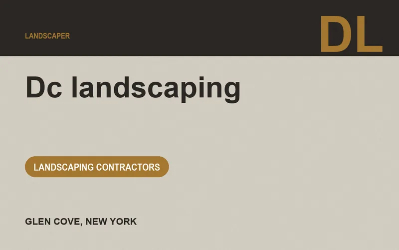 Dc landscaping in Glen Cove, New York