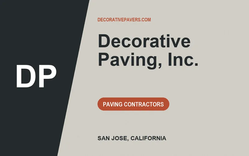 Decorative Paving, Inc. in San Jose, California