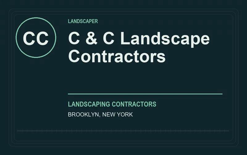C & C Landscape Contractors in Brooklyn, New York