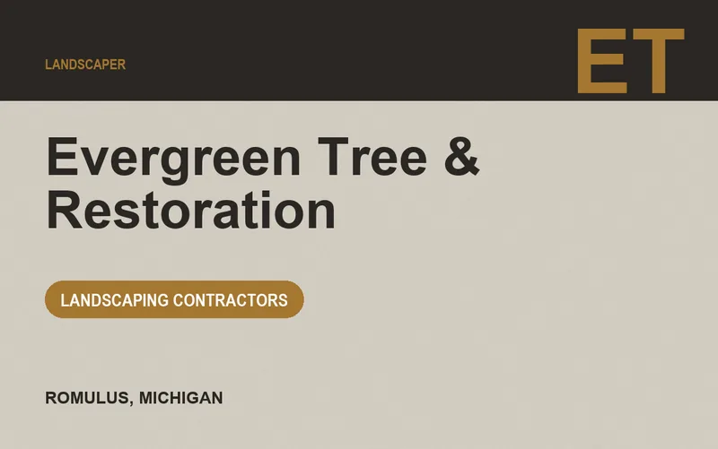 Evergreen Tree & Restoration in Romulus, Michigan