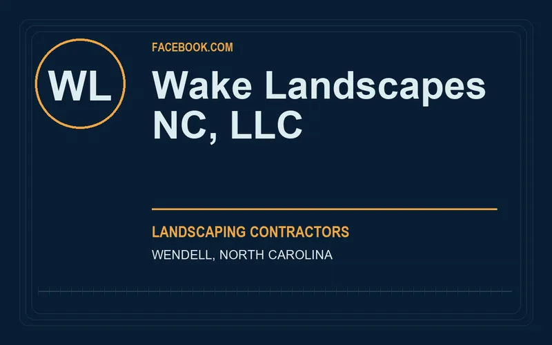 Wake Landscapes NC, LLC in Wendell, North Carolina