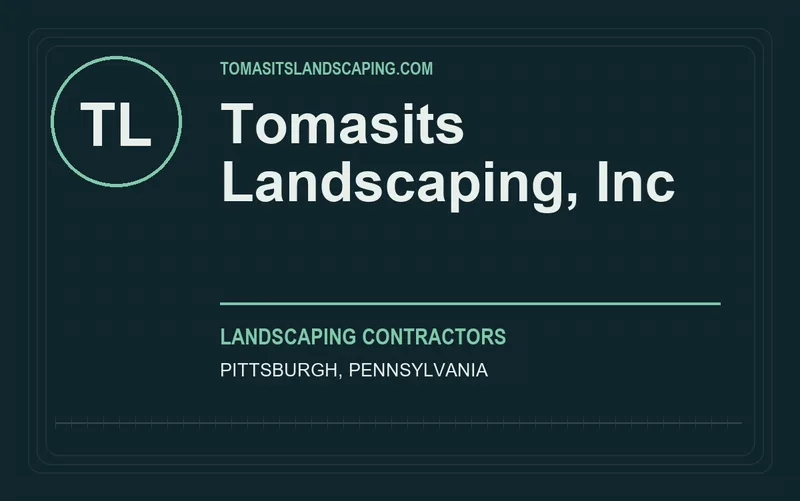 Tomasits Landscaping, Inc in Pittsburgh, Pennsylvania