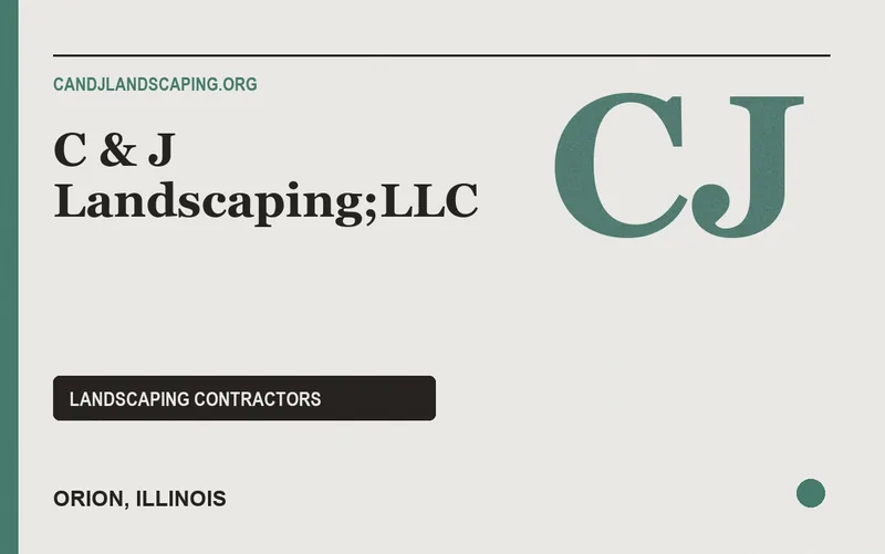 C & J Landscaping;LLC in Orion, Illinois