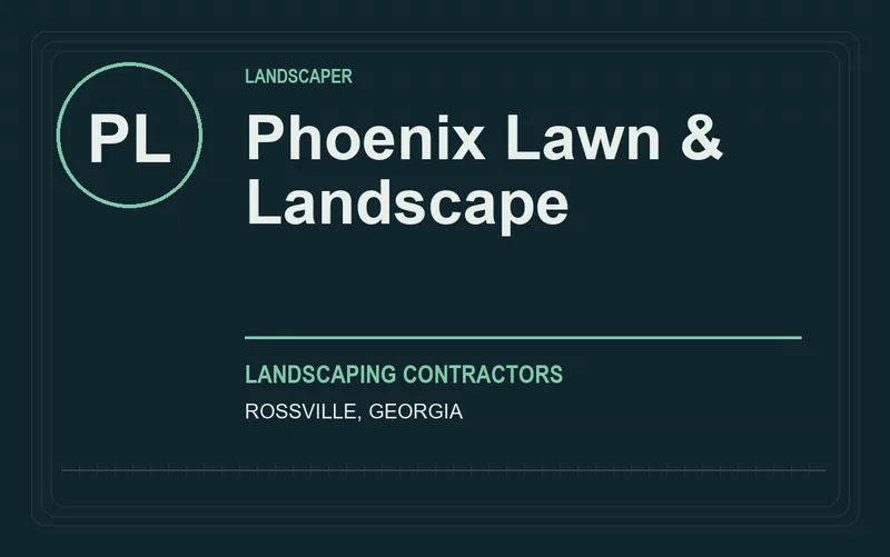 Phoenix Lawn & Landscape in Rossville, Georgia