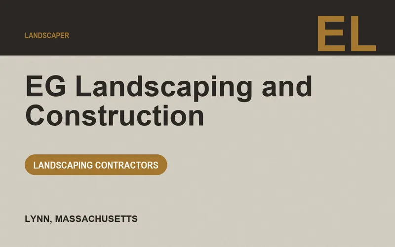 EG Landscaping and Construction in Lynn, Massachusetts