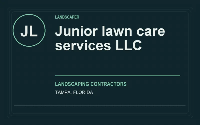 Junior lawn care services LLc in Tampa, Florida