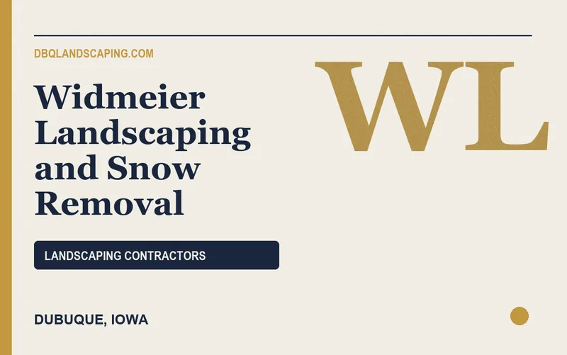 Widmeier Landscaping and Snow Removal in Dubuque, Iowa