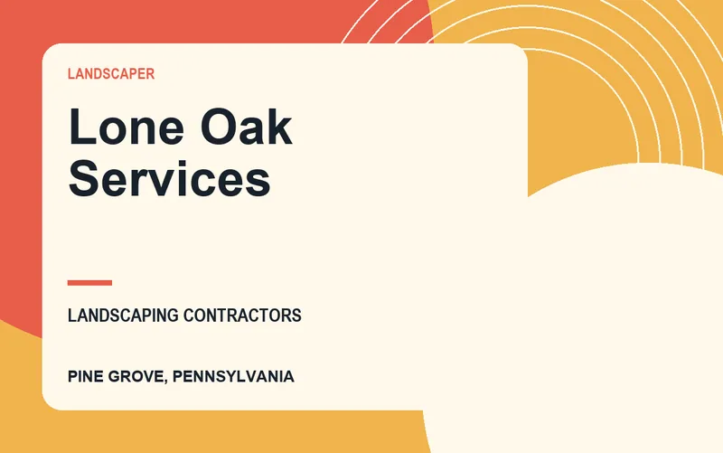 Lone Oak Services in Pine Grove, Pennsylvania