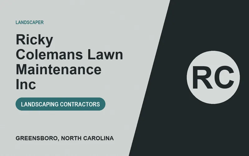 Ricky Colemans Lawn Maintenance Inc in Greensboro, North Carolina