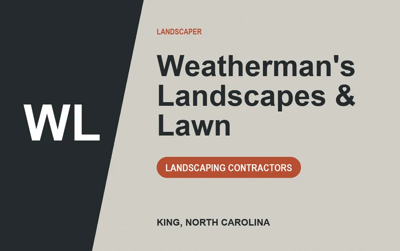 Weatherman's Landscapes & Lawn in King, North Carolina